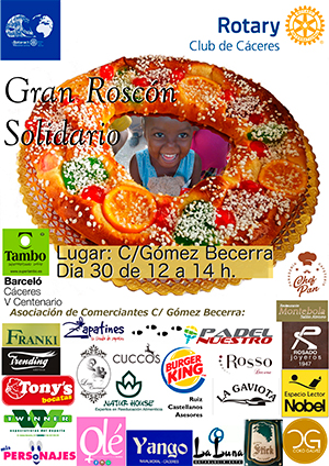 Gran Roscón de Reyes Solidario