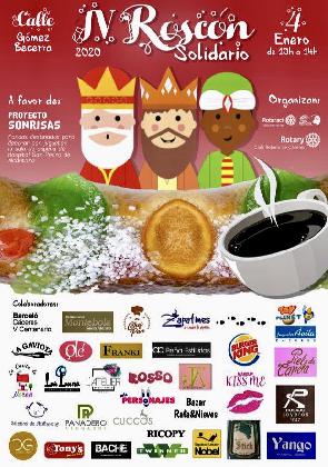 El Club Rotary Cáceres celebra el 4 de enero su IV Roscón Solidario