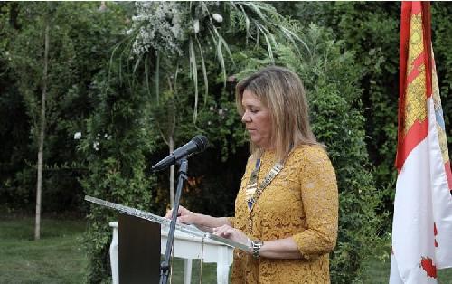 La empresaria Celia Derecho Montes, nueva presidenta del Club Rotary de Cáceres.